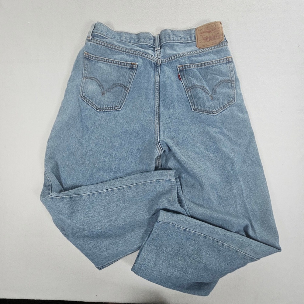 Levis 560 Comfort Fit Jeans Mens 36x32 Blue Denim Tapered Leg Medium Wash - Picture 9 of 10